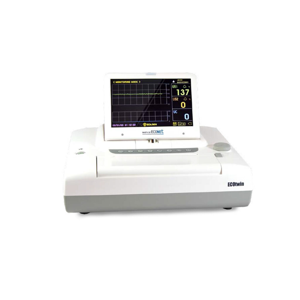 Фетальный монитор пациента ECOTWIN LCD